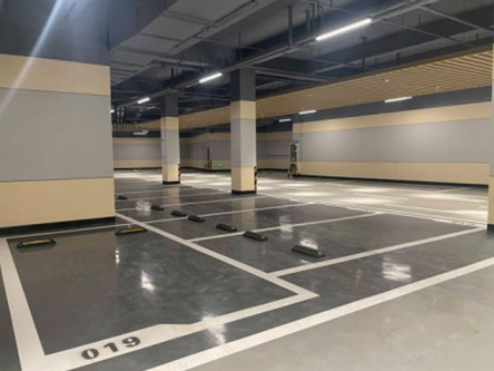 地下車庫(kù)車位劃線